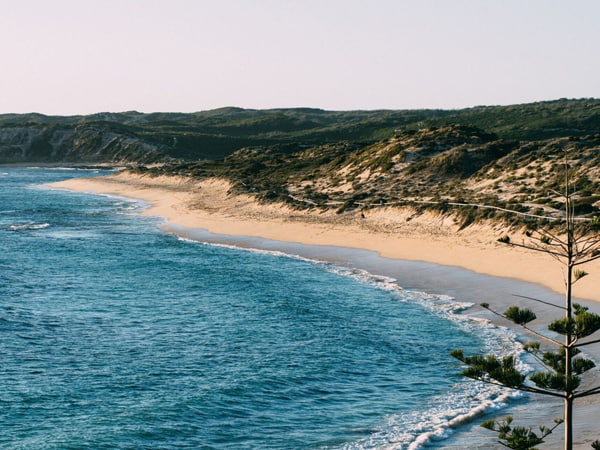 gnarabup beach view australia