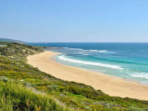 yallingup beach view australia